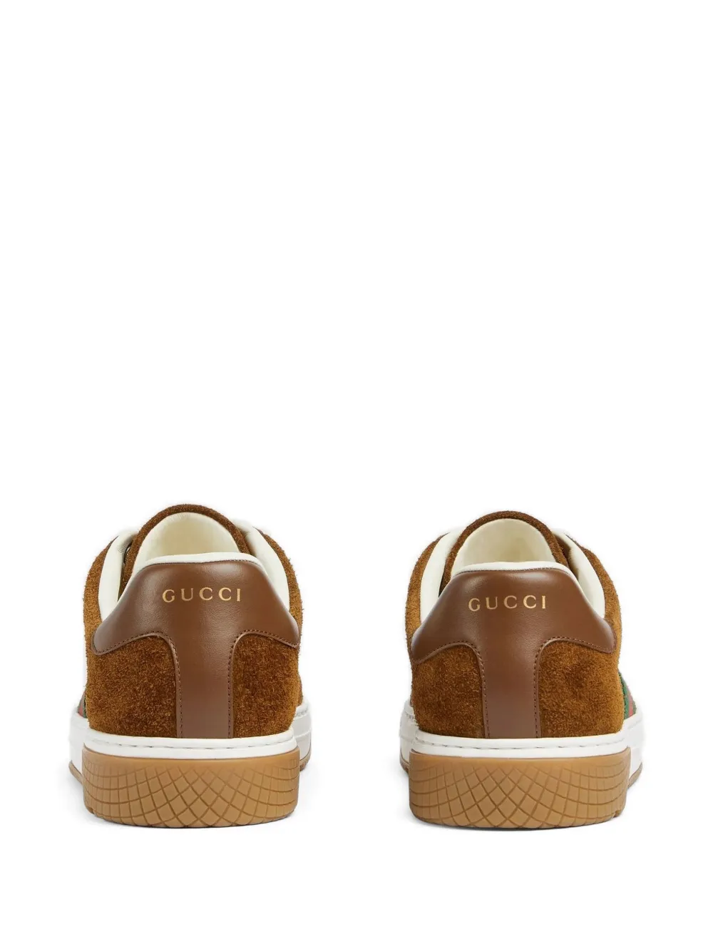 Gucci Ace sneakers met webdetail Bruin