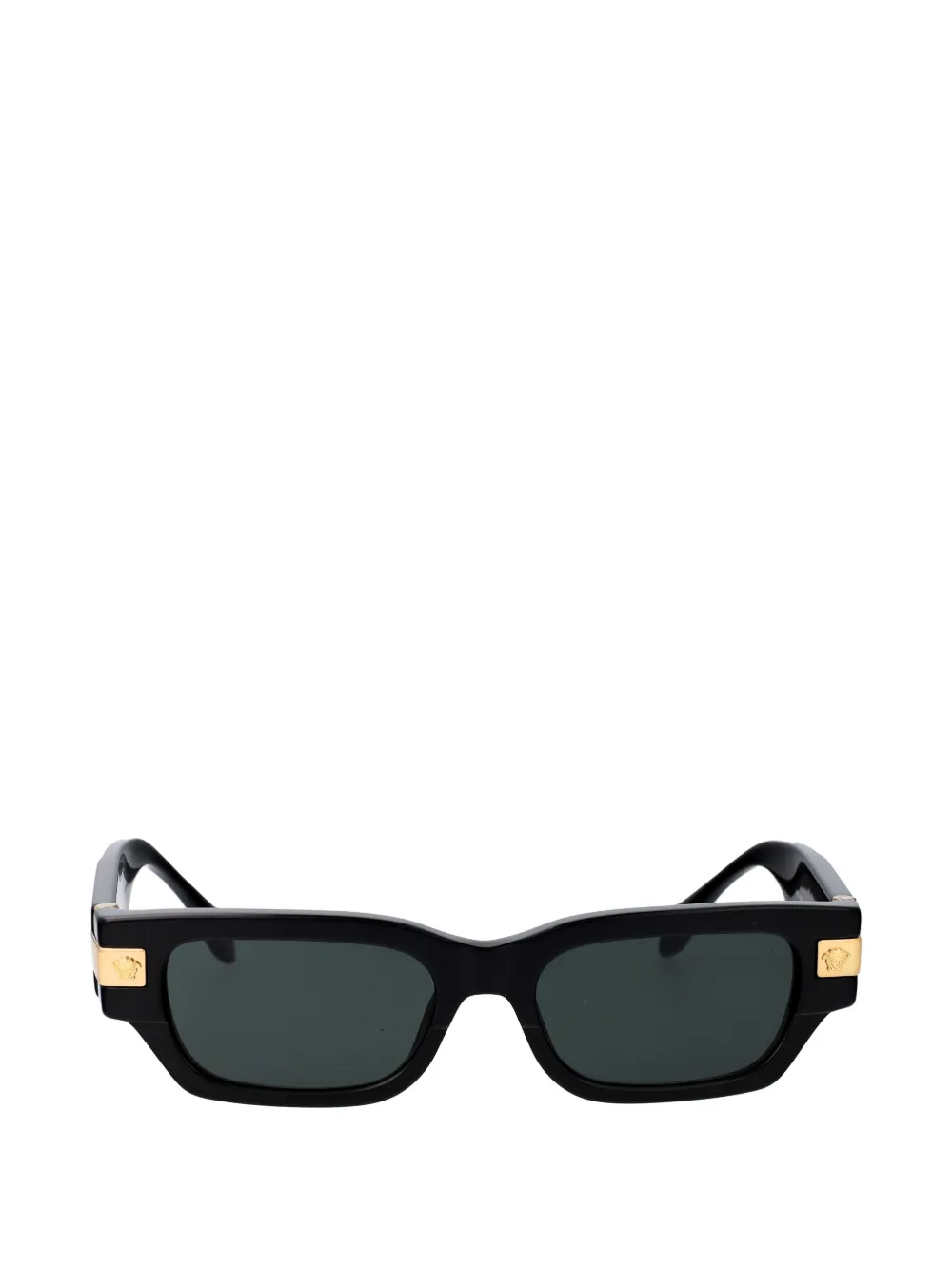 Versace medusa-embellishment sunglasses - Nero