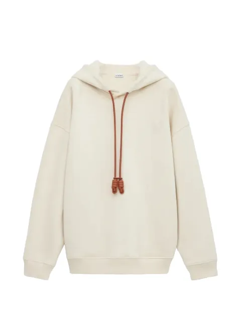 LOEWE knot-detail hoodie