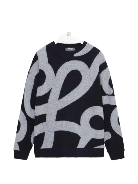 LOEWE logo-embellishment sweatshirt