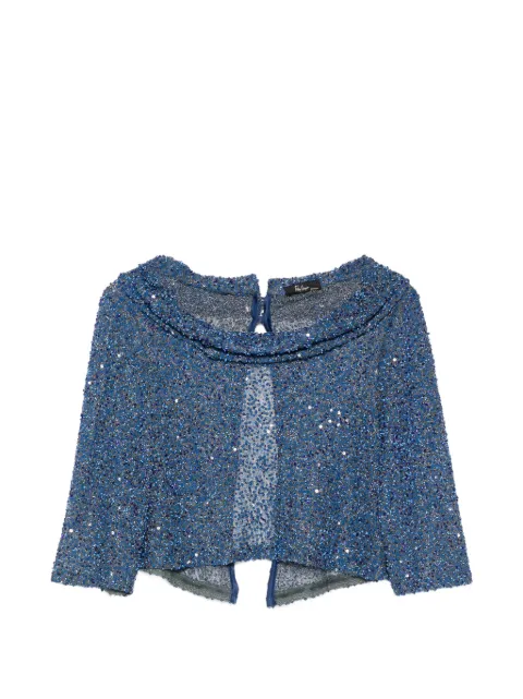 Fely Campo sequin embellished blouse