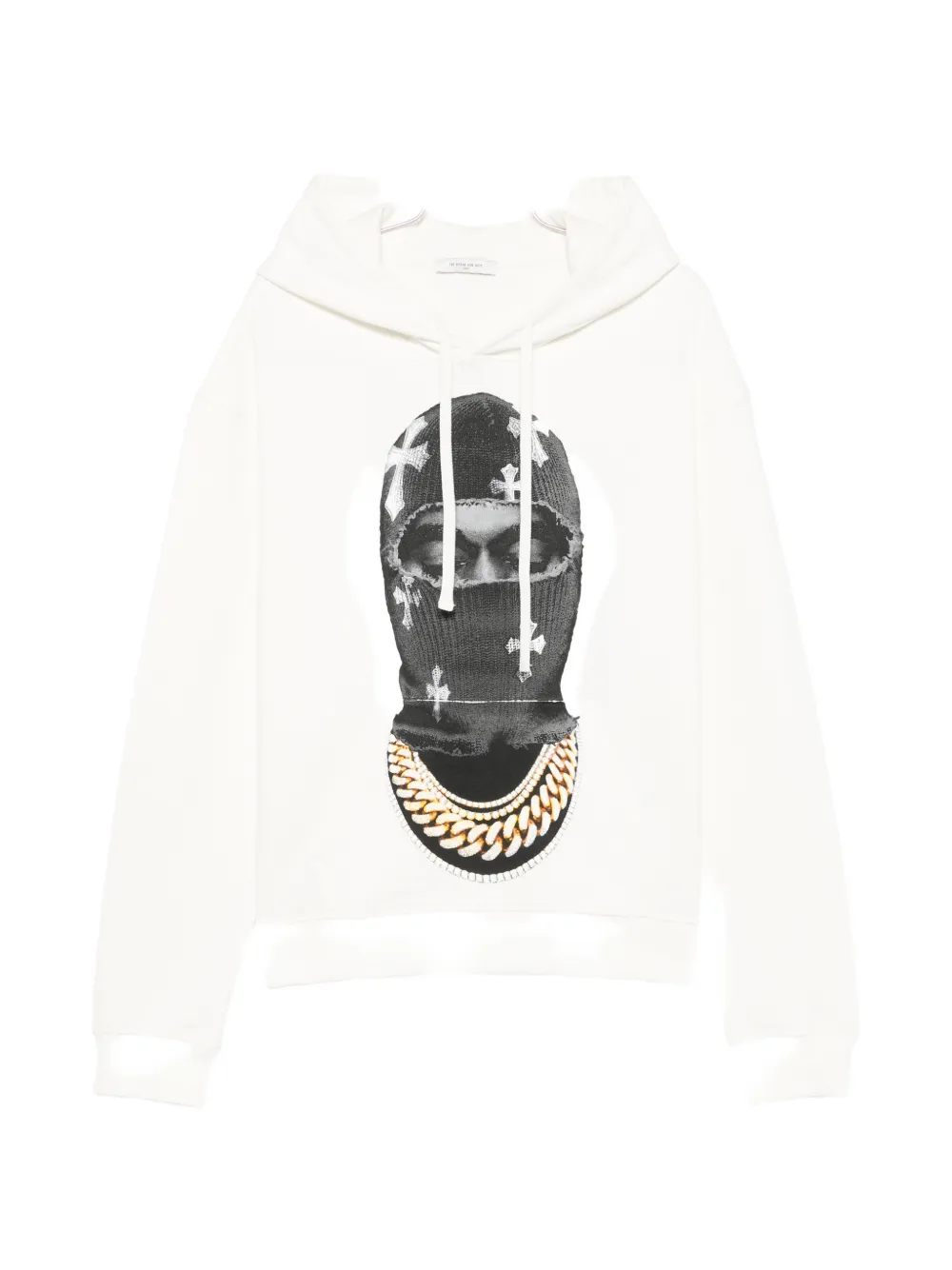Ih Nom Uh Nit Mask graphic-print hoodie - Toni neutri