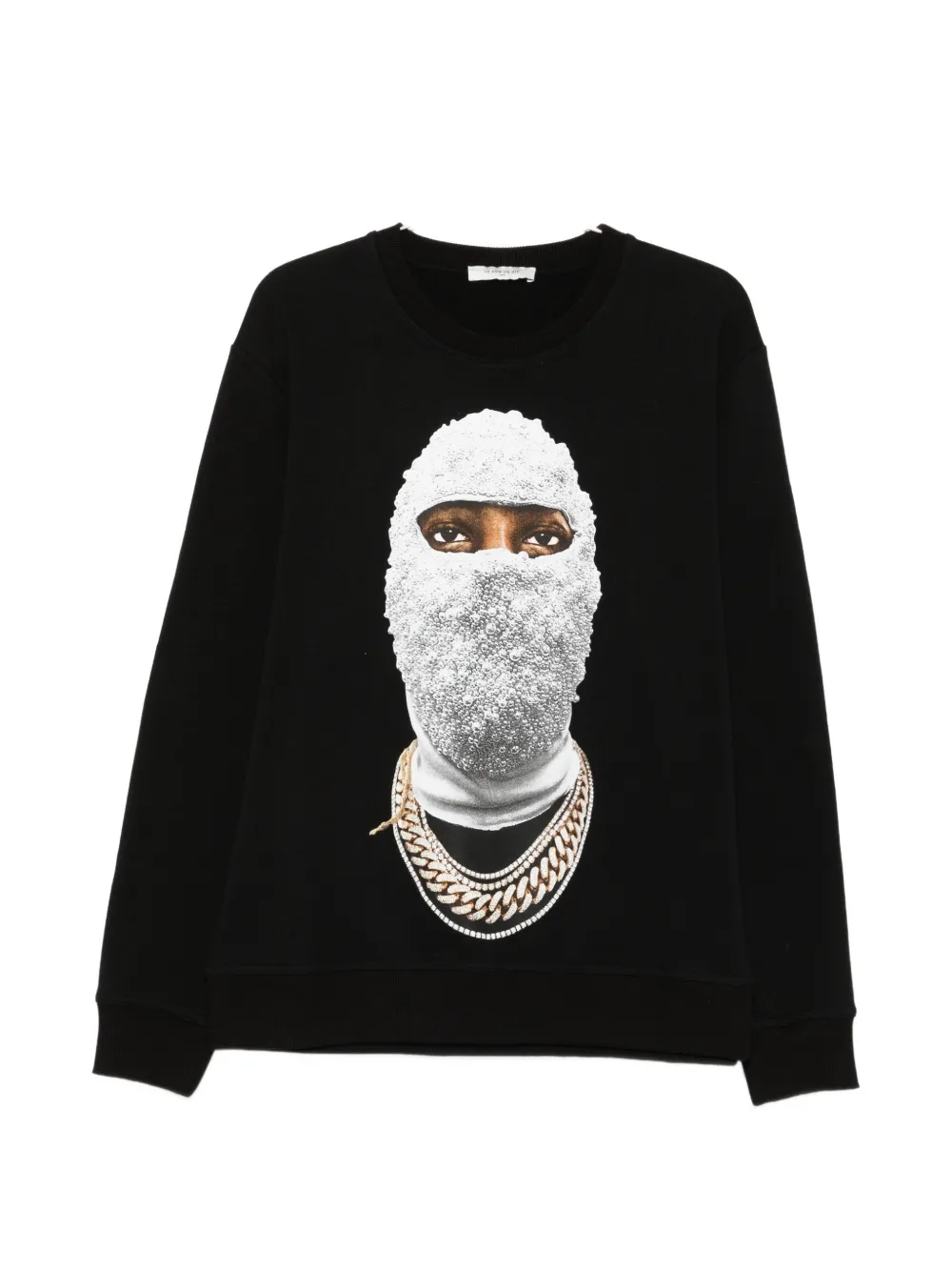 Ih Nom Uh Nit Mask graphic-print sweatshirt - Nero