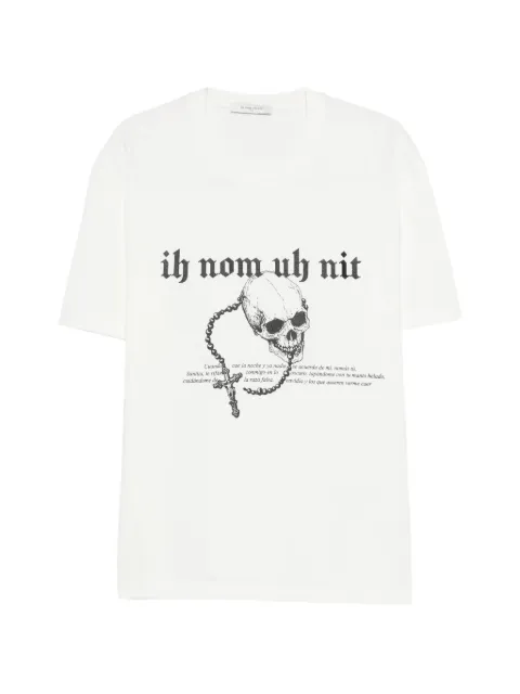 Ih Nom Uh Nit skull-print T-shirt