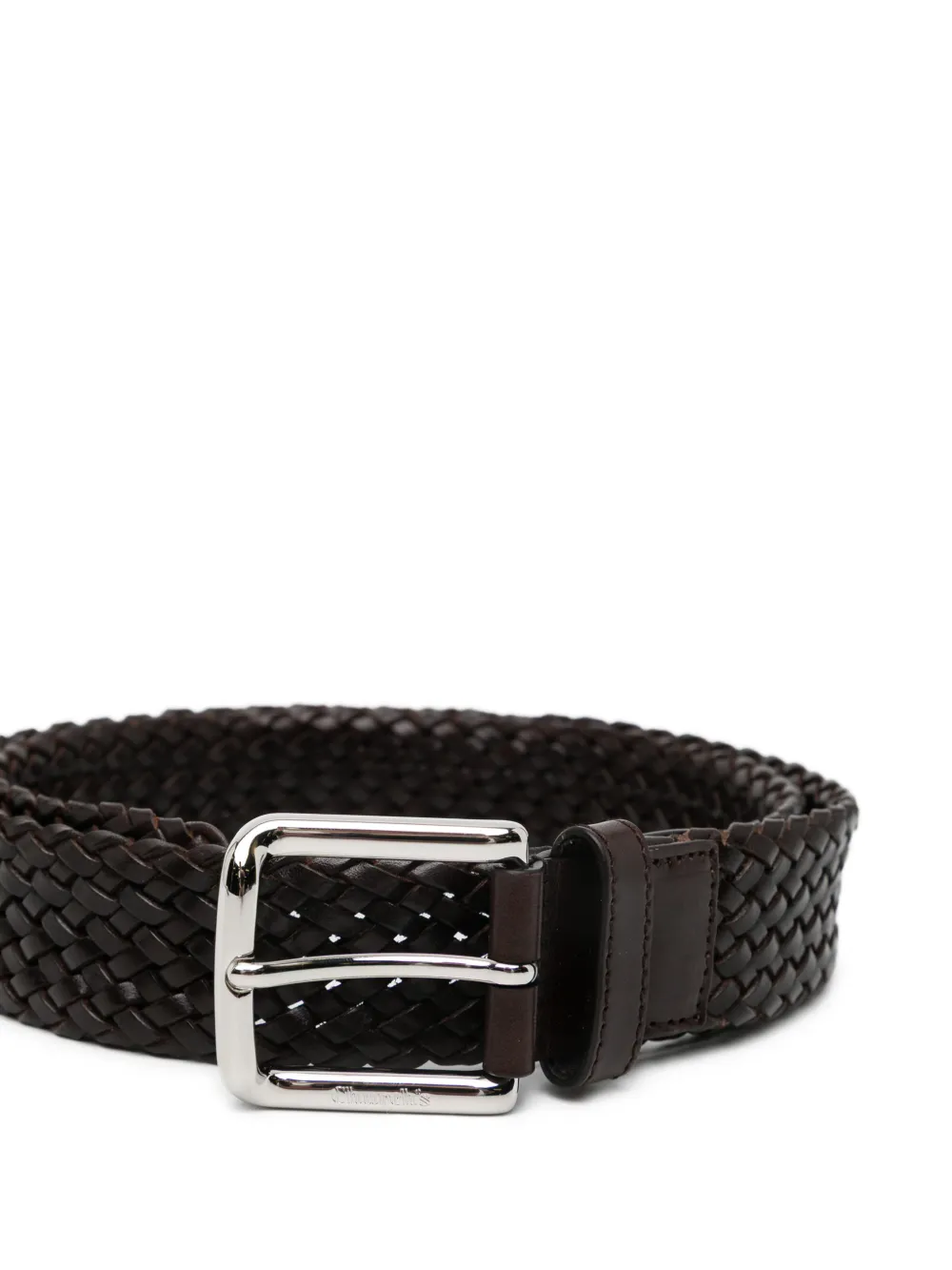  Church's Woven Leather Belt - Brown 
