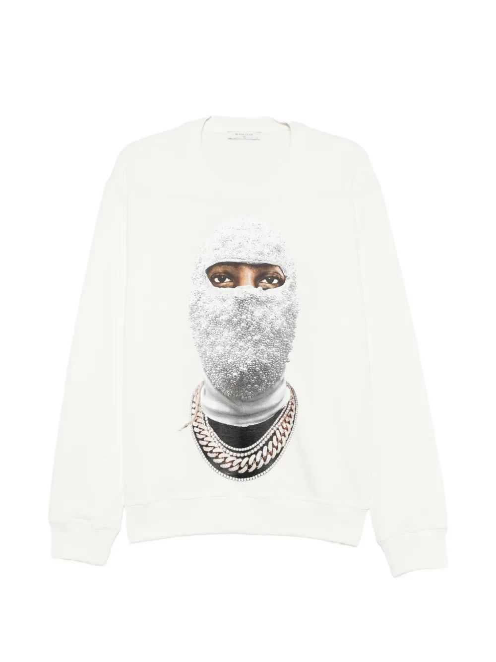 Ih Nom Uh Nit Mask Future graphic-print sweatshirt - Toni neutri