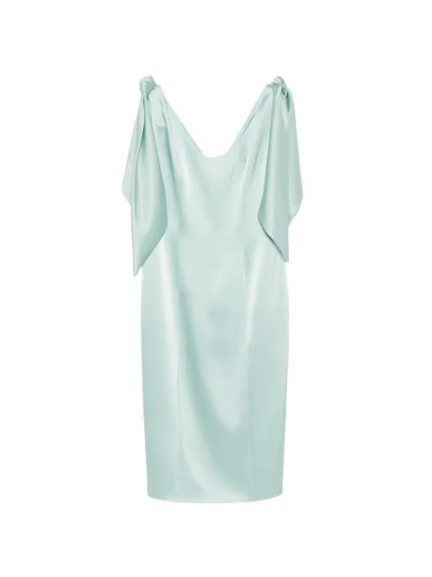 Fely Campo draped midi dress