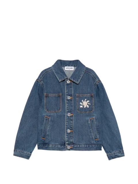 Moschino Kids embroidered jacket