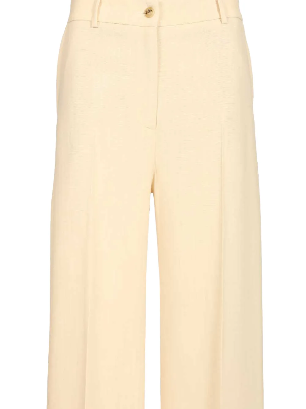 ETRO Broek met wijde pijpen Beige