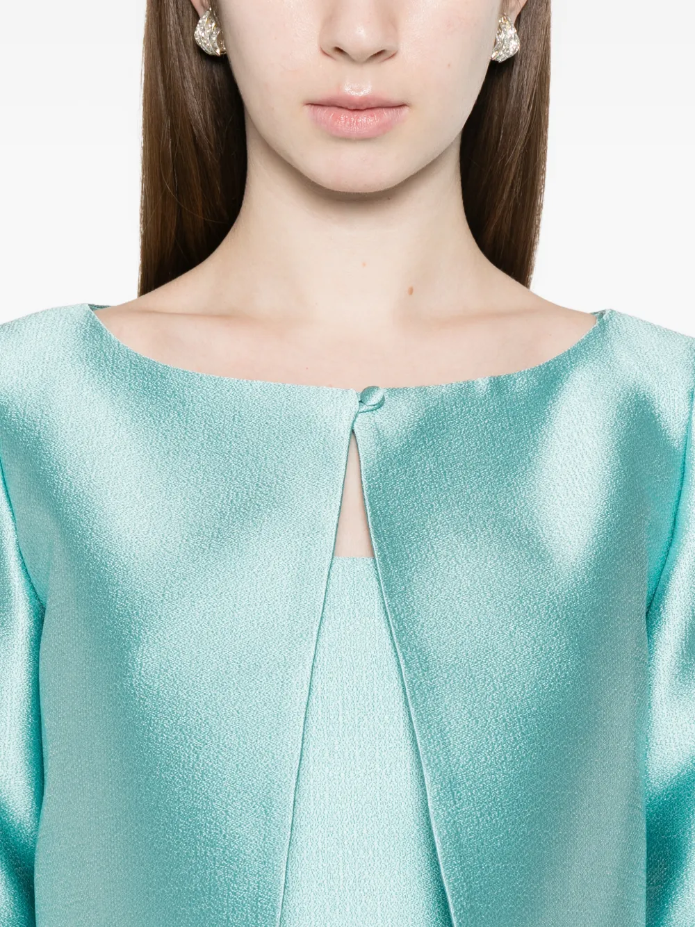Fely Campo Cropped jack Blauw