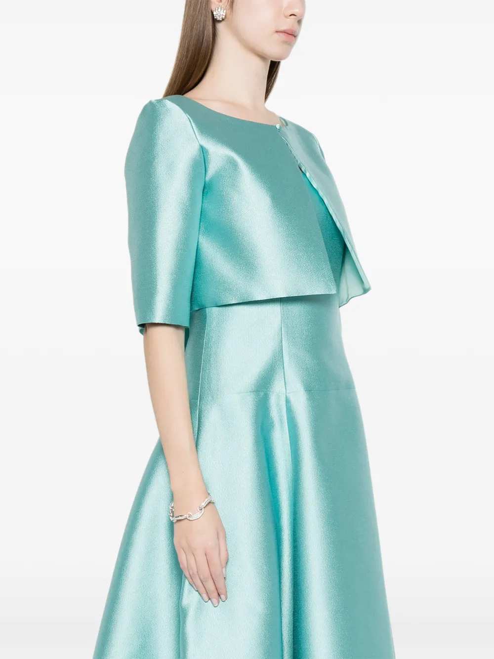  Fely Campo Cropped Jacket - Blue 