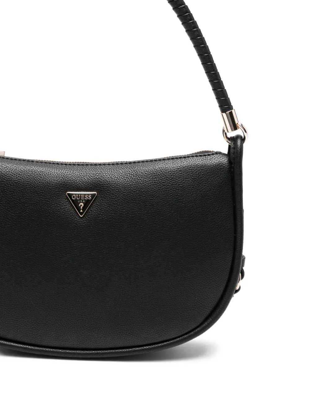 GUESS USA Schoudertas met logoplakkaat Zwart
