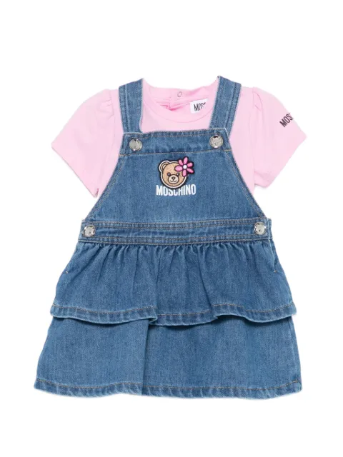 Moschino Kids ruffled skirt set