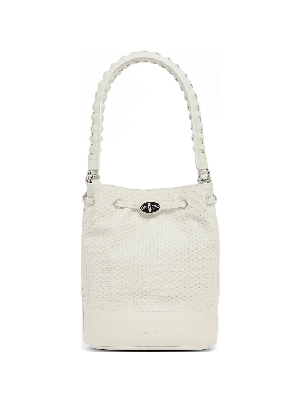 Zanellato Monda bucket bag - Bianco