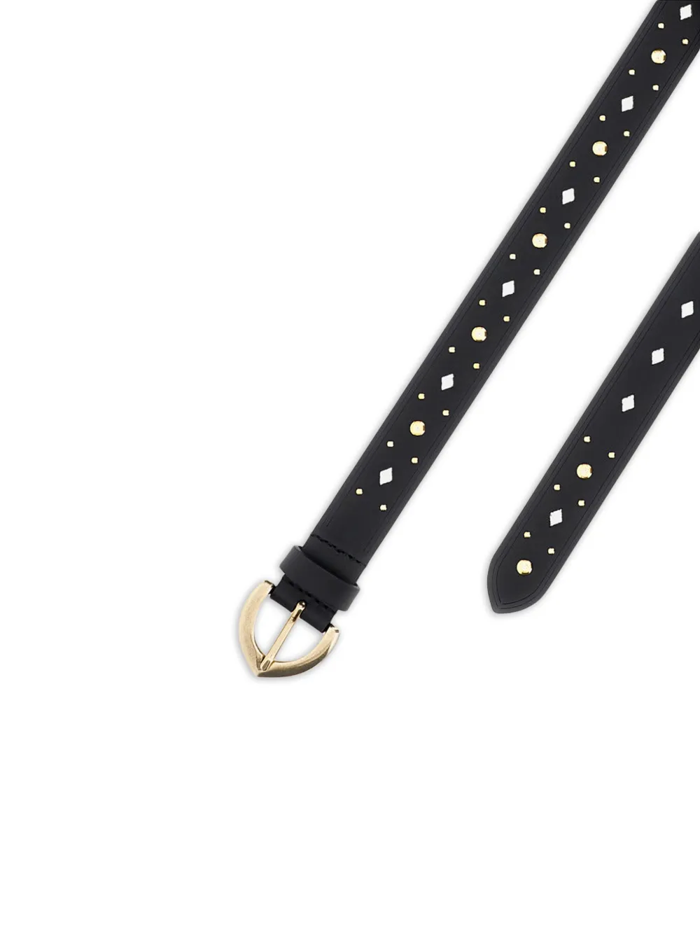  Bax Lab Cintura Con Borchie - Nero 