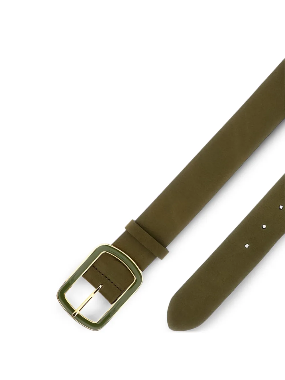  Bax Lab Cinturón Con Hebilla Esmaltada - Verde 
