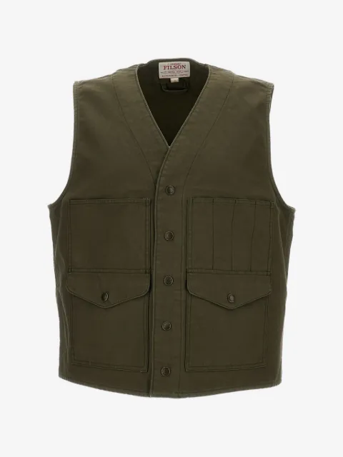 Filson chaleco con bolsillo y botones