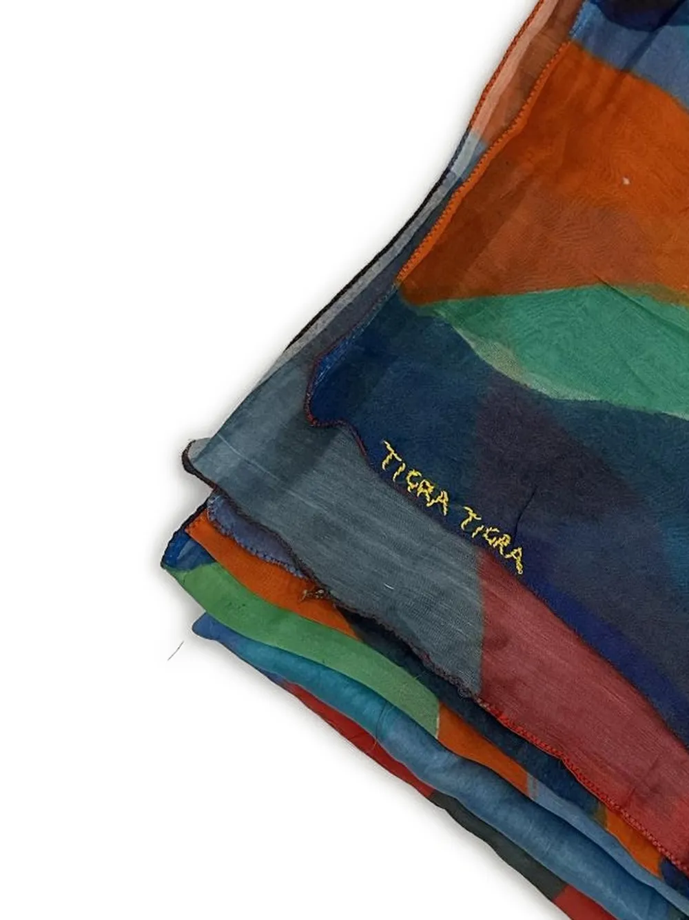 Multicolour Graphic Scarf