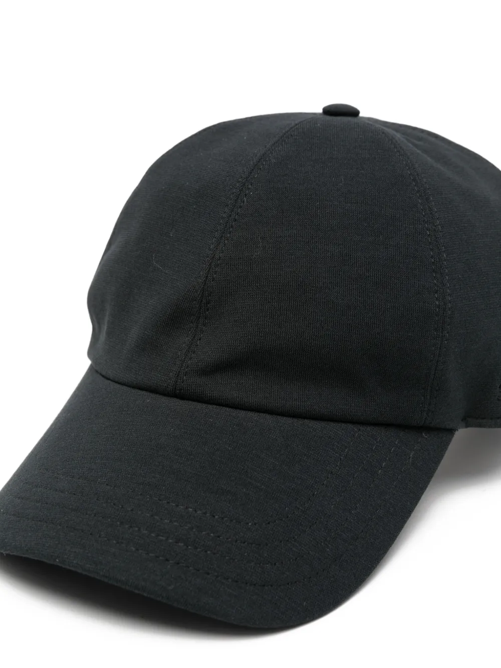  Zanone Top-button Baseball Cap - Blue 