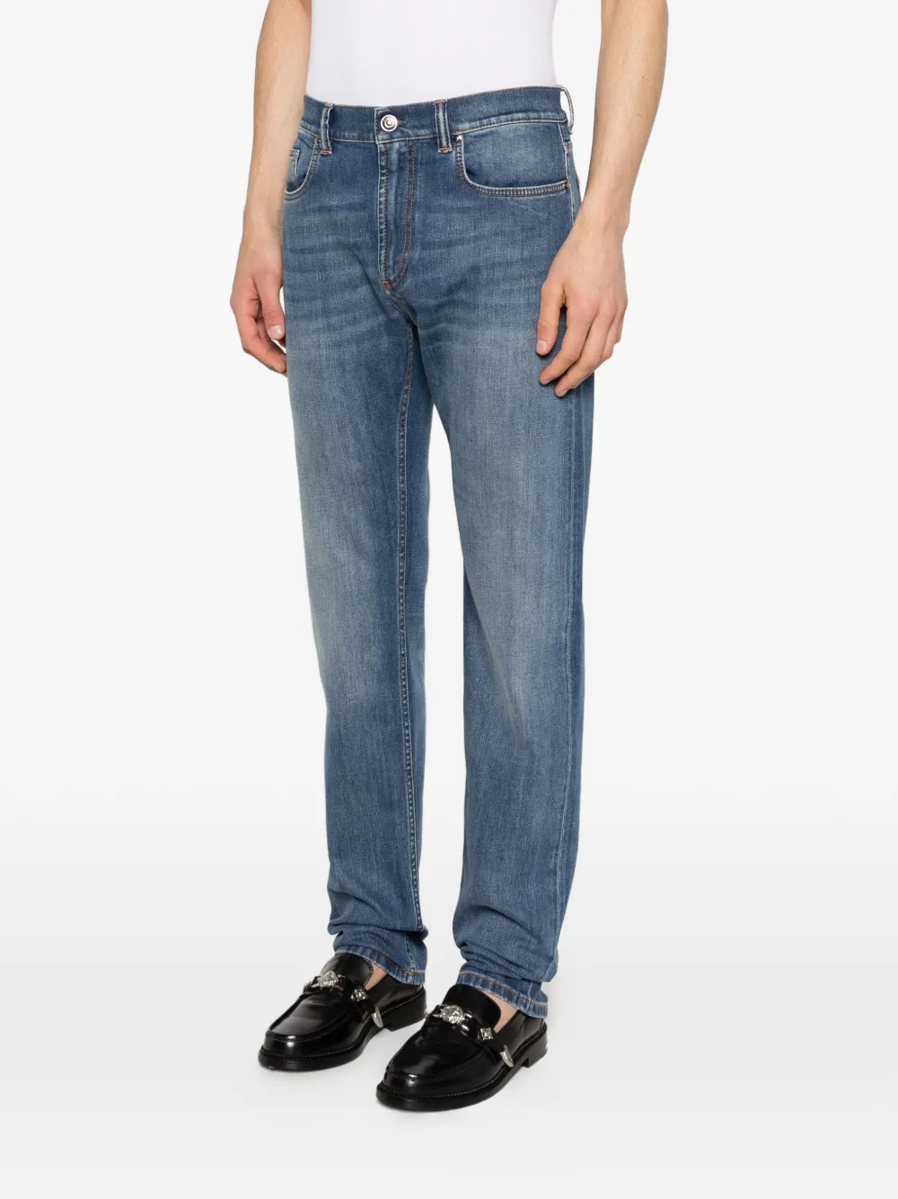  Versace Five-pocket Jeans - Blue 