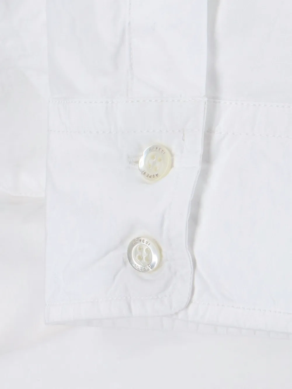  Aspesi Button-down Chest-pockets Shirt - White 