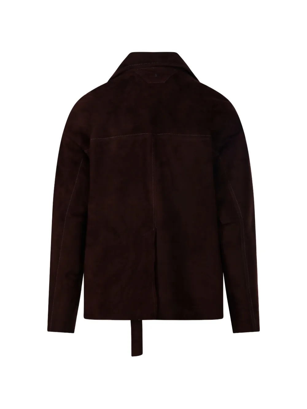  Salvatore Santoro Buttoned Suede Jacket - Brown 