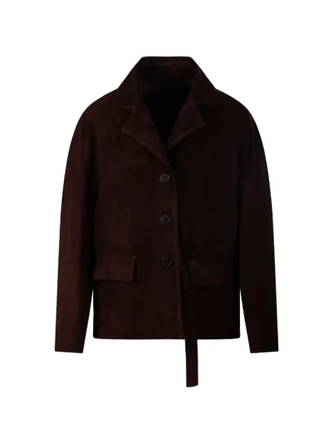 Salvatore Santoro buttoned suede jacket