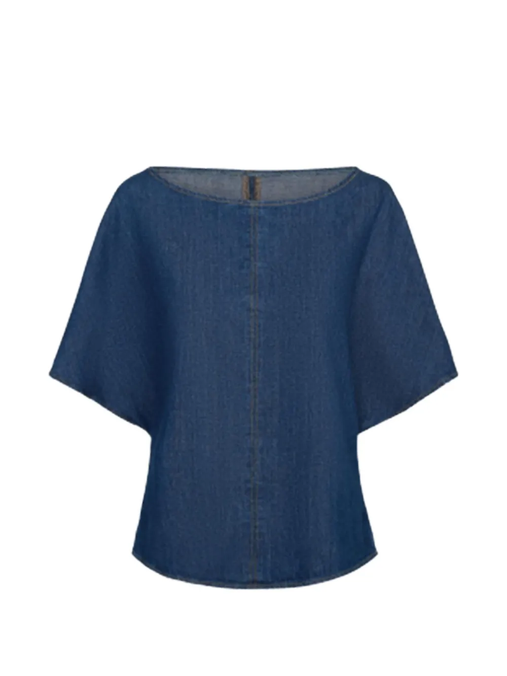 TWP short-sleeve denim T-shirt - Blu