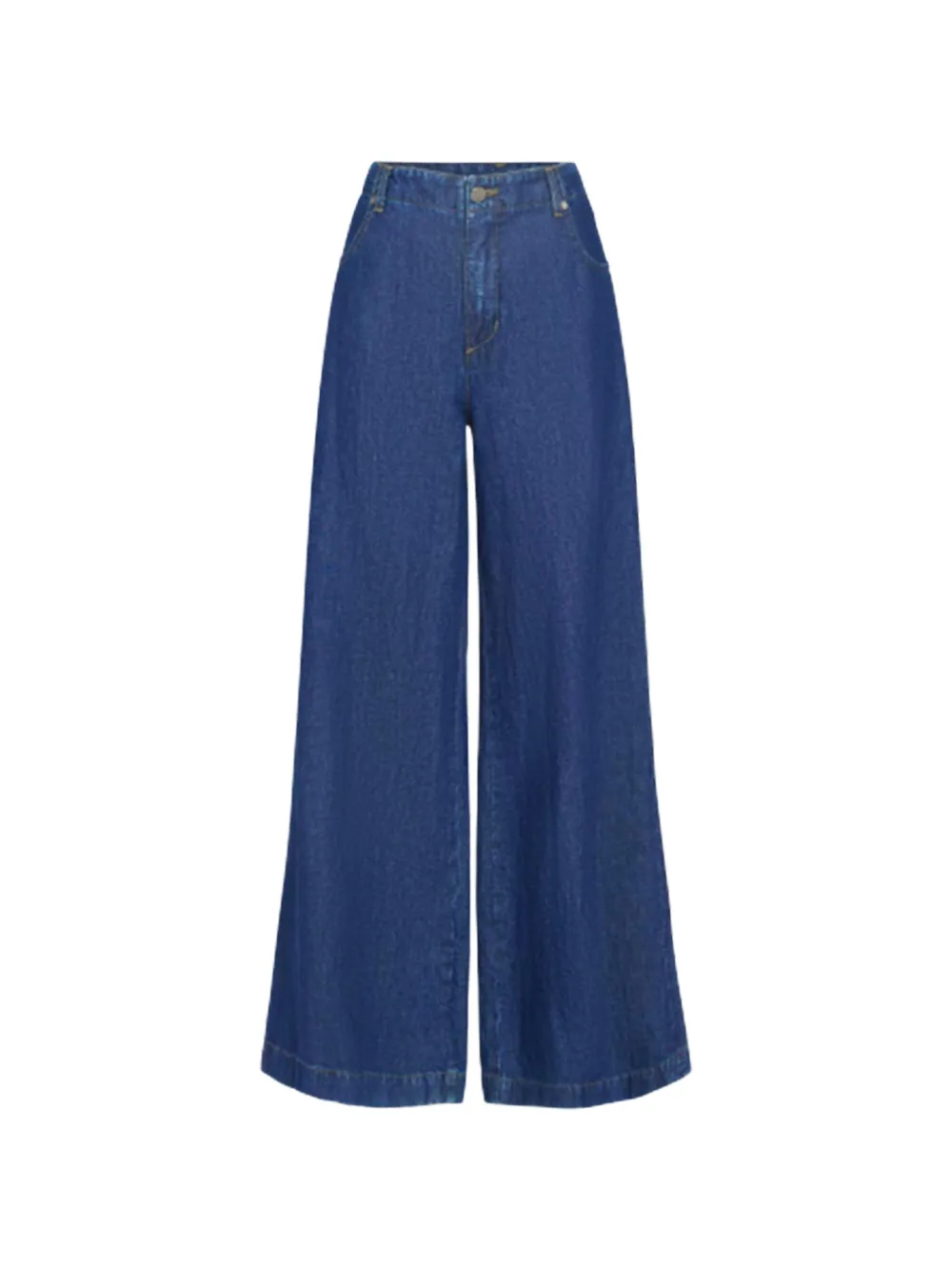 Twp Dillon Wide Leg Trousers In Blue
