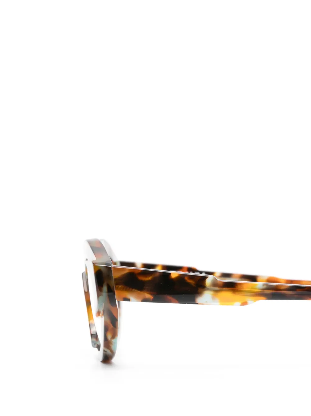 Kuboraum K44 bril met cat-eye montuur Bruin