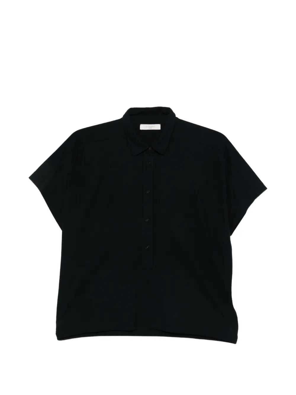 Zanone button polo top - Blu