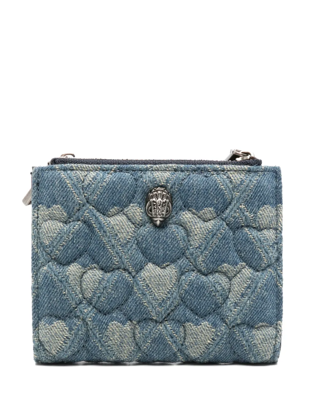 Kurt Geiger quilted wallet - Blu