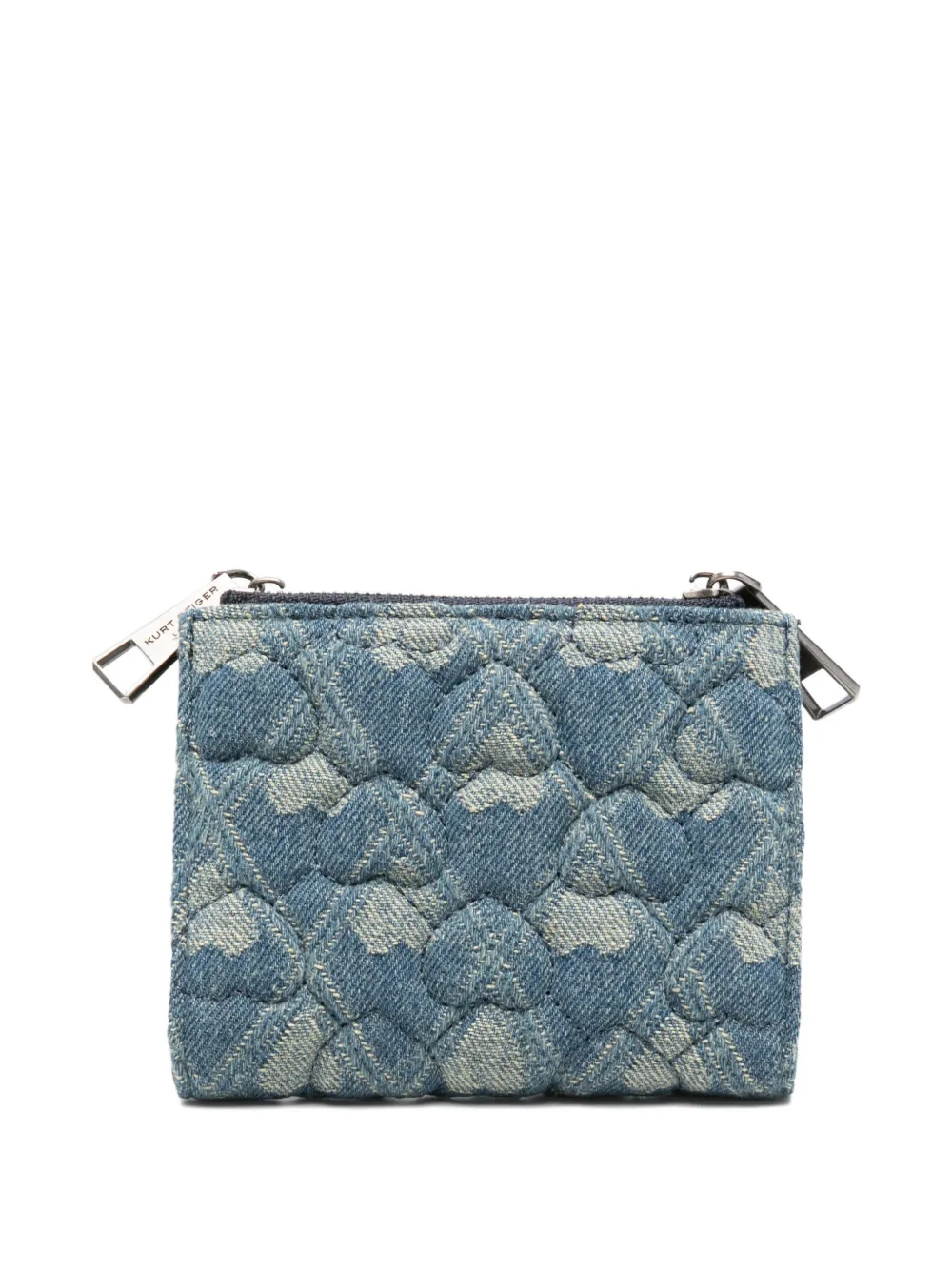  Kurt Geiger Quilted Wallet - Blue 