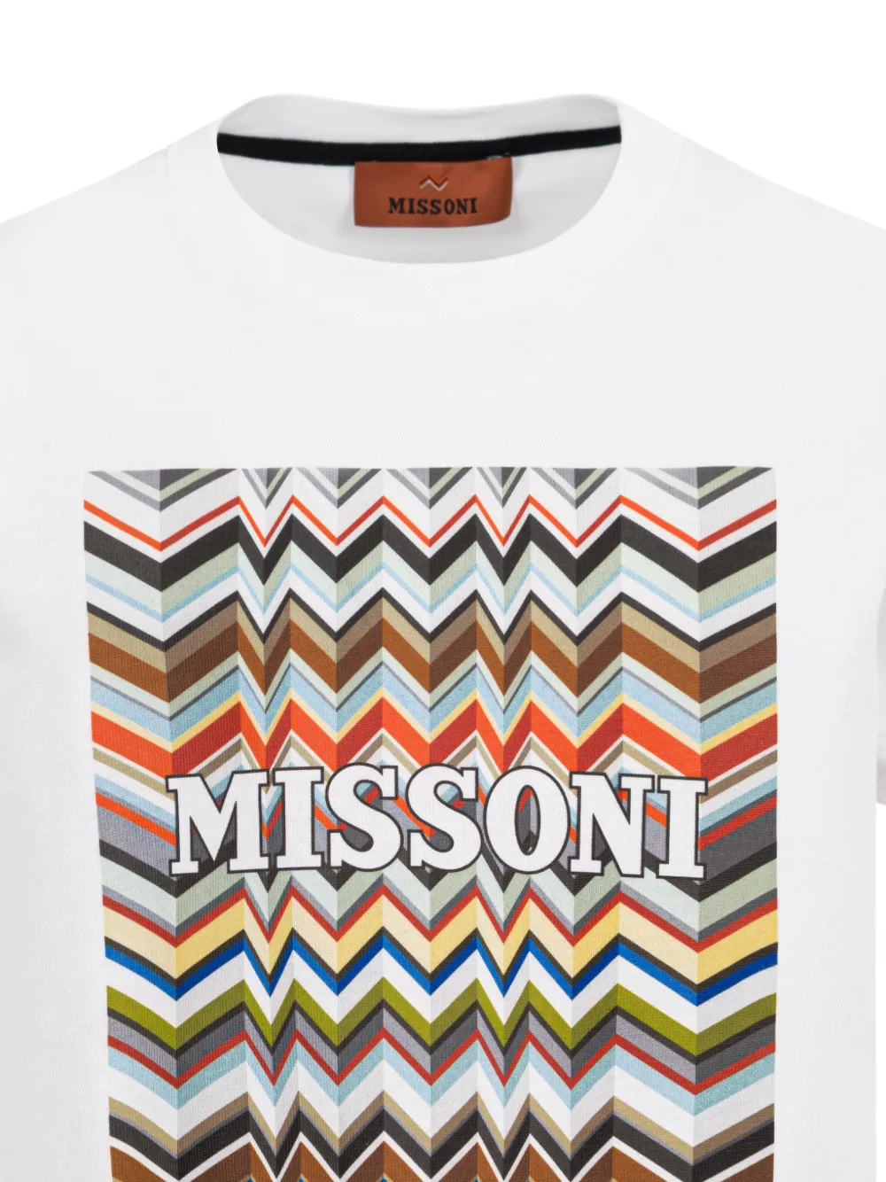  Missoni Kids Zigzag-print T-shirt - White 