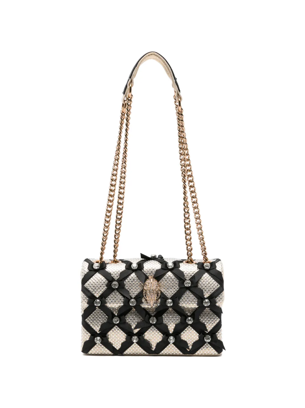 Kurt Geiger Medium Kensington embellished shoulder bag - Oro