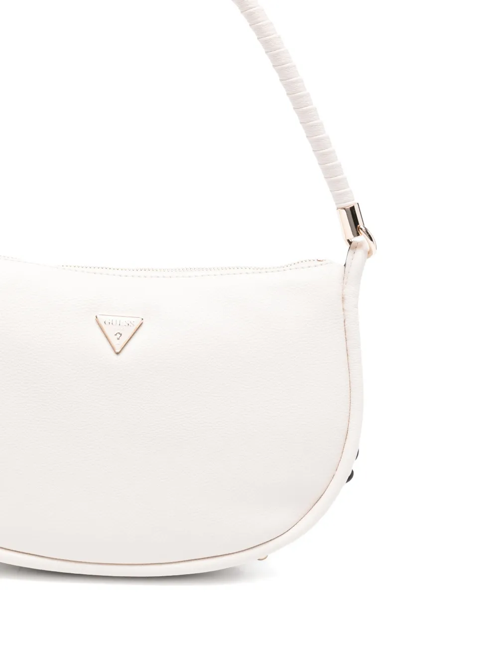 GUESS USA Schoudertas met gevlochten handgreep Wit