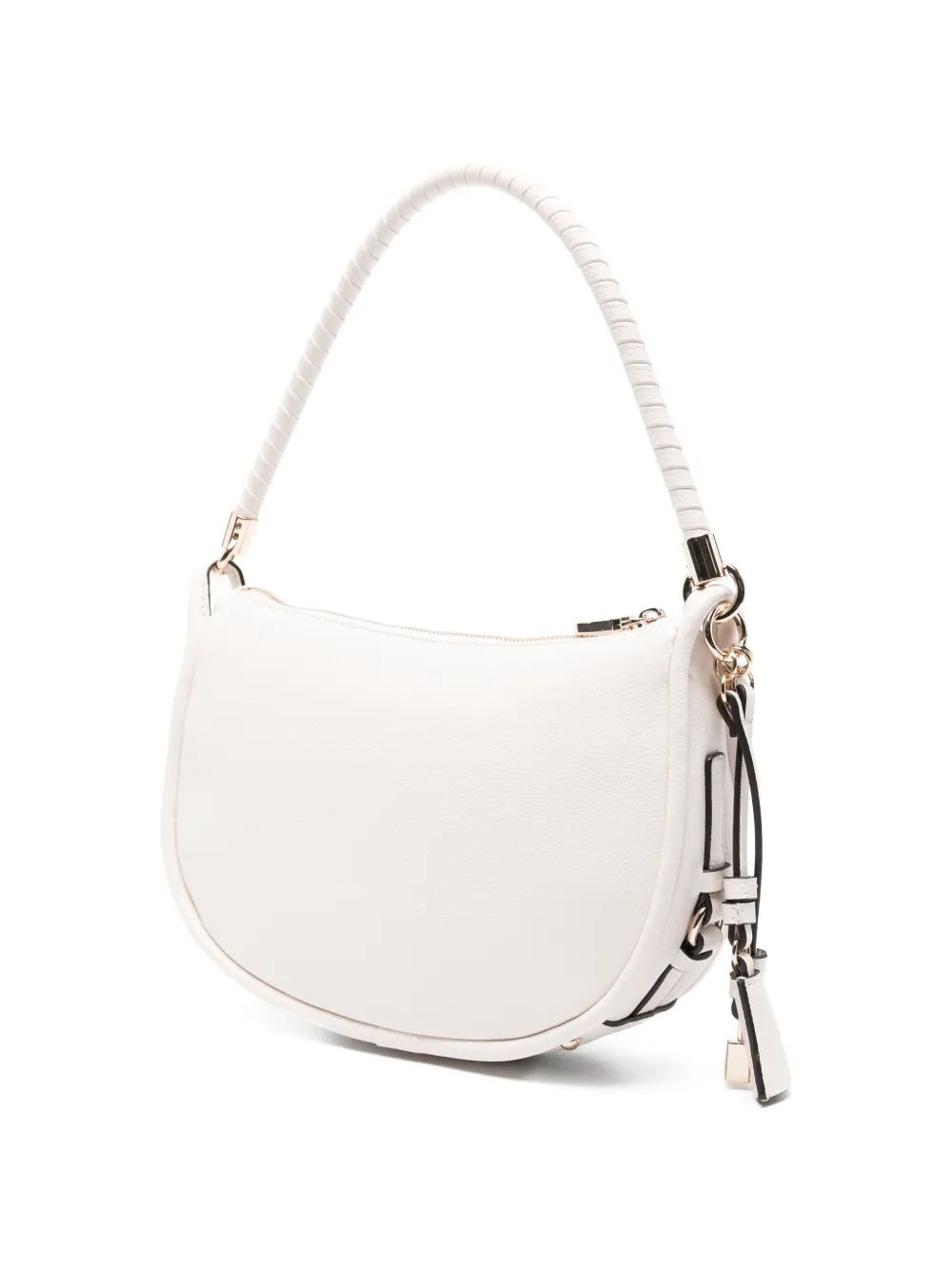 GUESS USA Schoudertas met gevlochten handgreep Wit