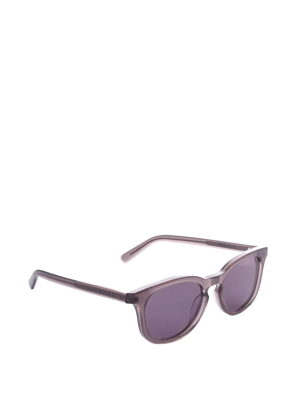 MM6 Maison Margiela Zonnebril met ovalen montuur Grijs