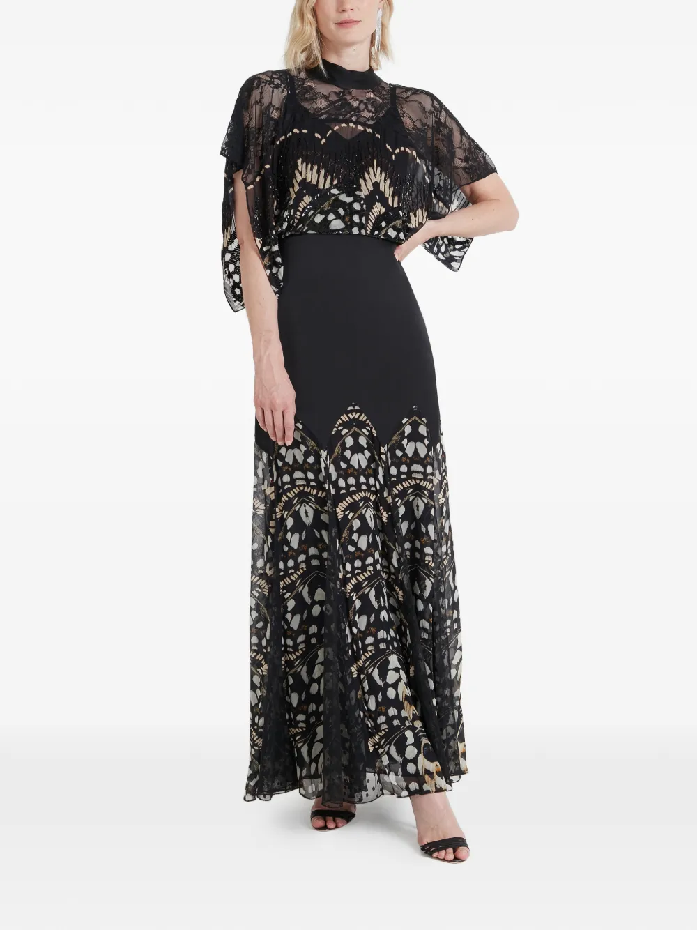 Temperley London Emperor jurk Zwart