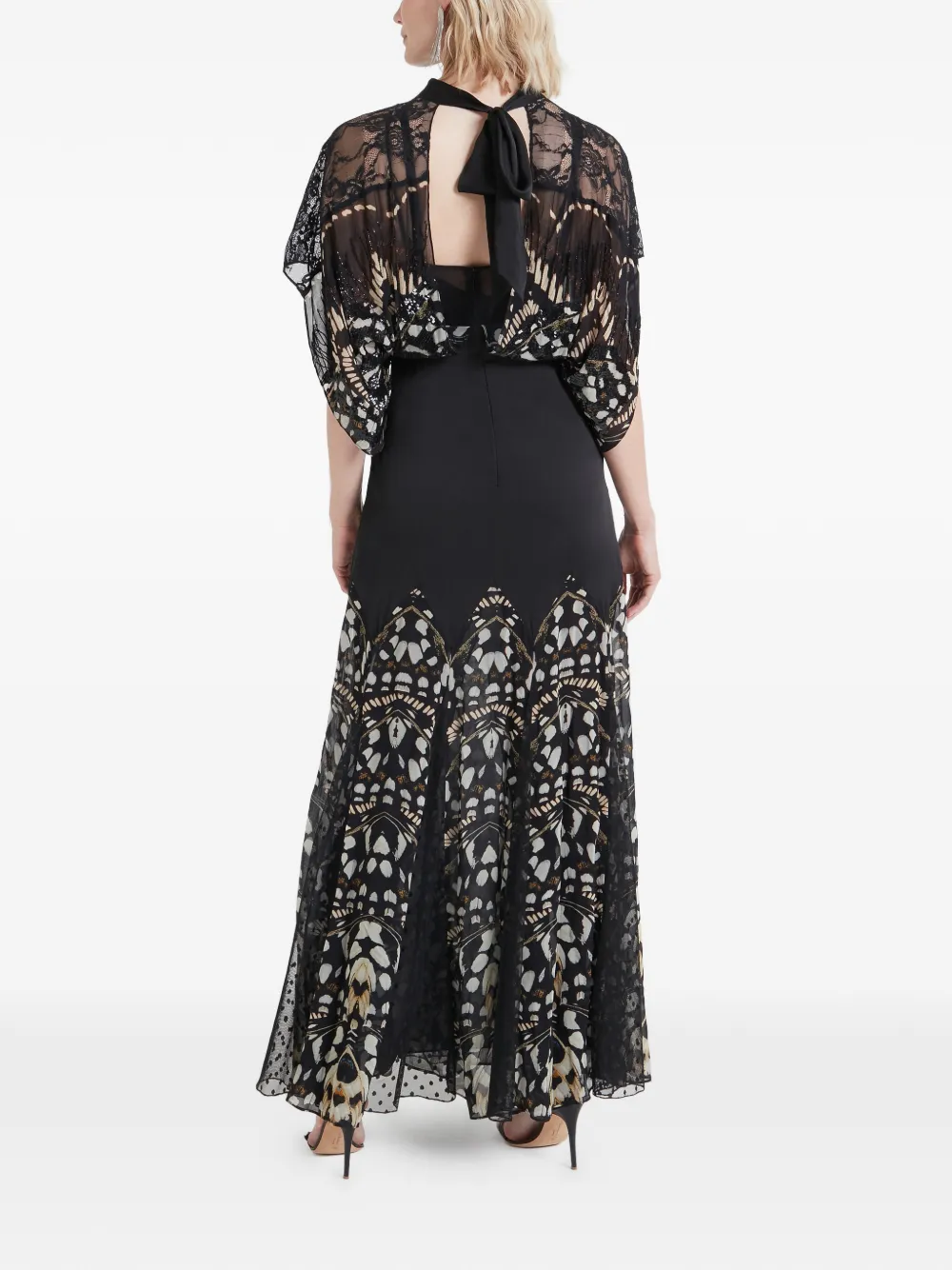 Temperley London Emperor jurk Zwart