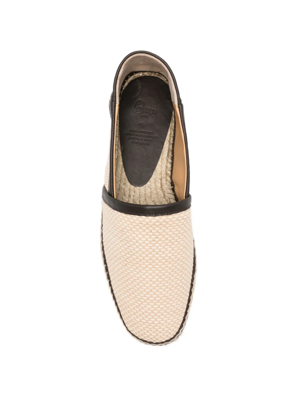 Castañer leather-trim espadrilles Beige