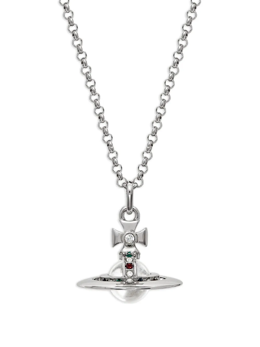 Vivienne Westwood Collana con pendente Orb - Argento