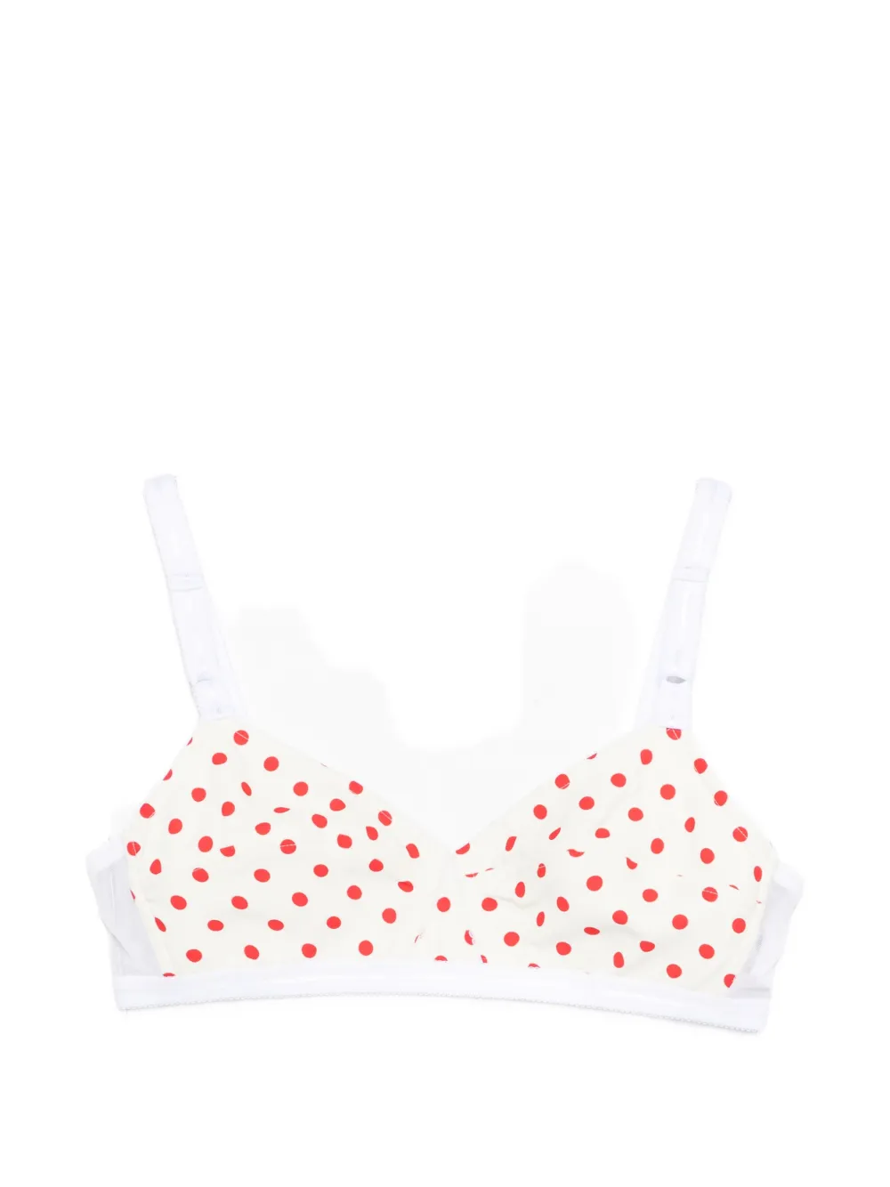 Nº21 polka dot bra - Bianco