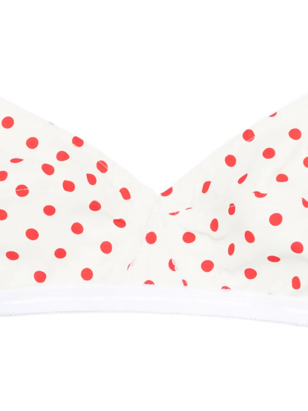  Nº21 Polka Dot Bra - White 