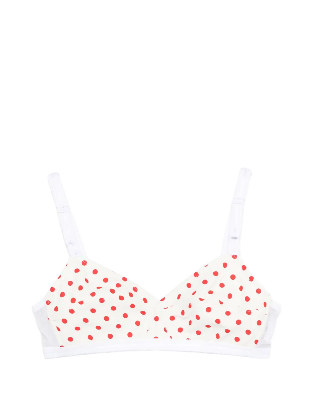 Nº21 polka dot bra - Bianco