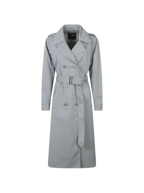 Moorer Doppelreihiger Mantel mit Gürtel