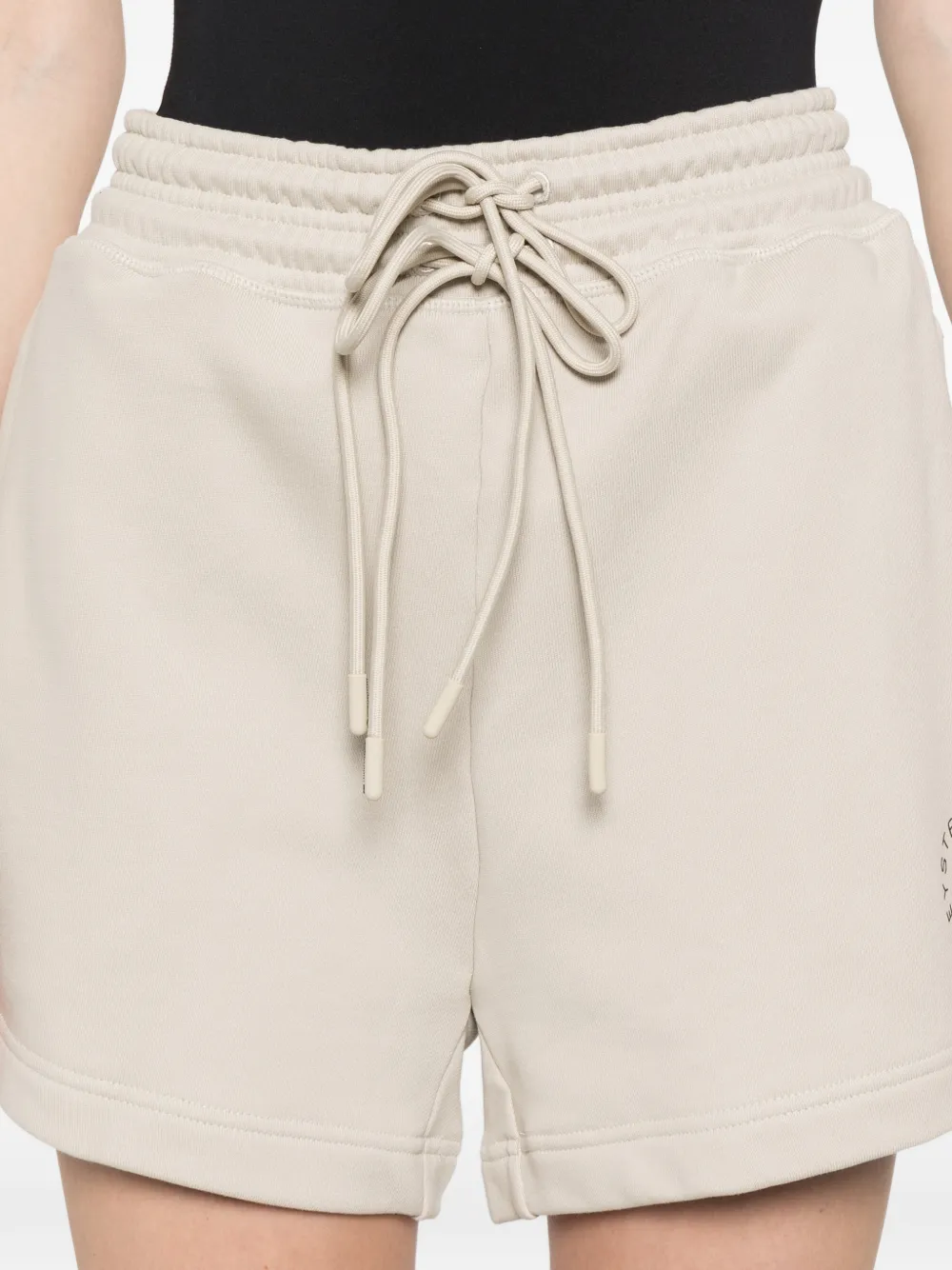 adidas by Stella McCartney Shorts met trekkoord Beige
