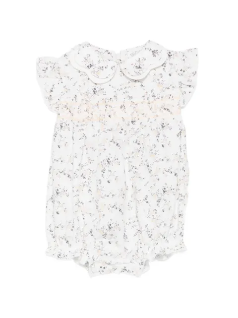 NANAN body con cuello floral