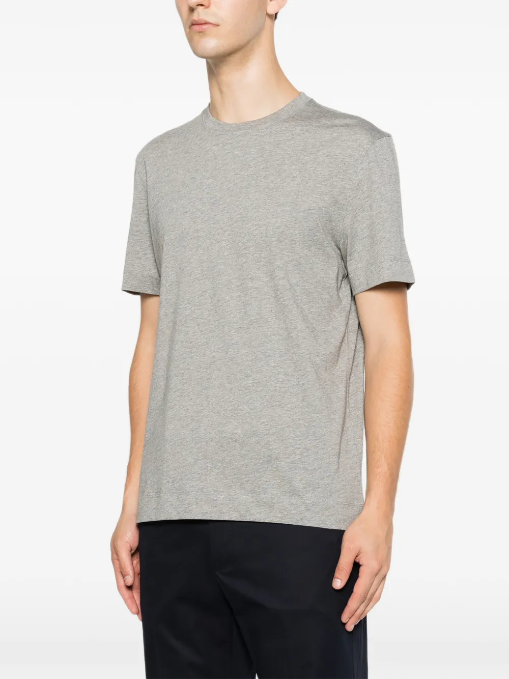 Zegna T-shirt met korte mouwen Grijs