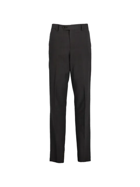Vintage pressed-crease trousers 
